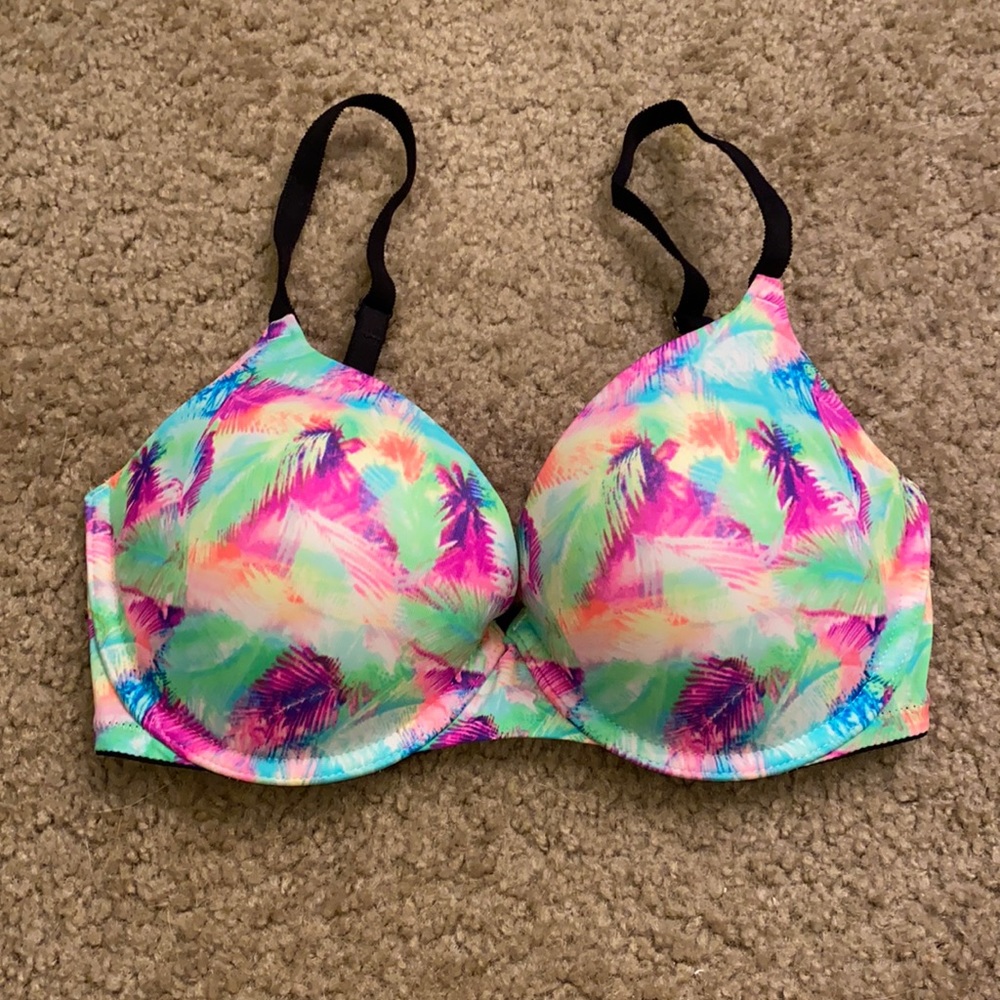 Adorable PINK push-up bra